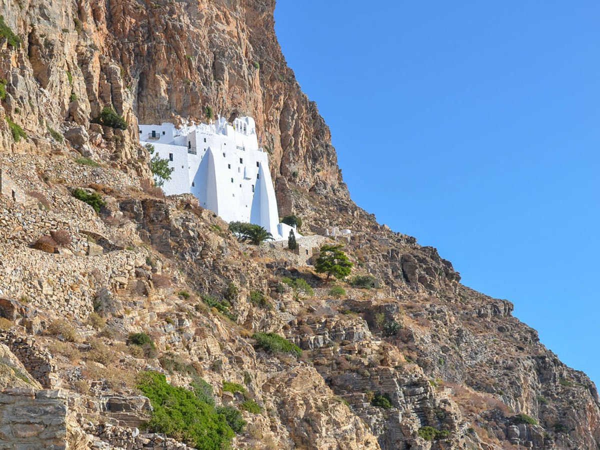 The Monastery of Hozoviotissa Amorgos Greece